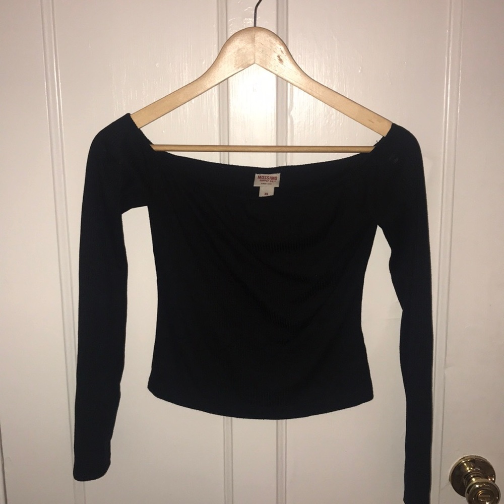 XS Mossimo Off the Shoulder top